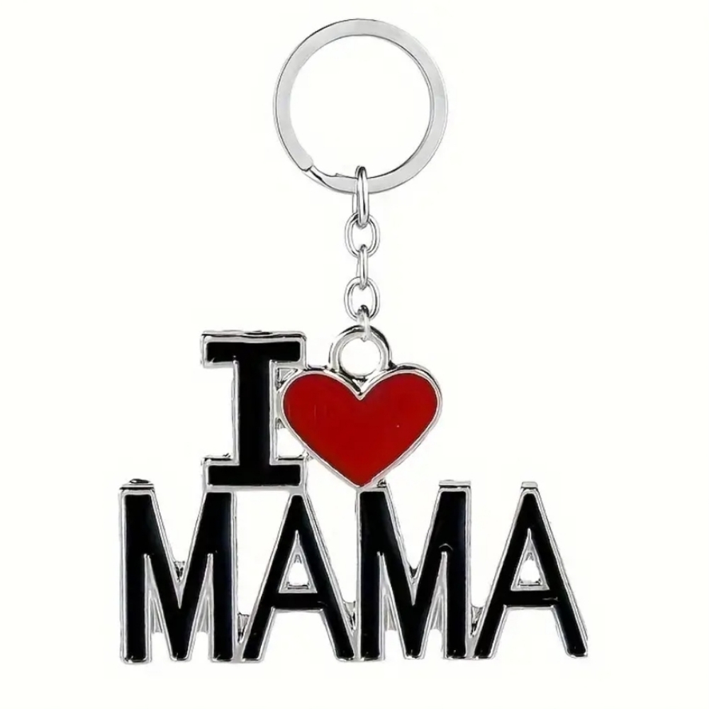 Personalized “I ❤️ Mama” Bag Charm & Keychain ❤️✨ — “True Love”